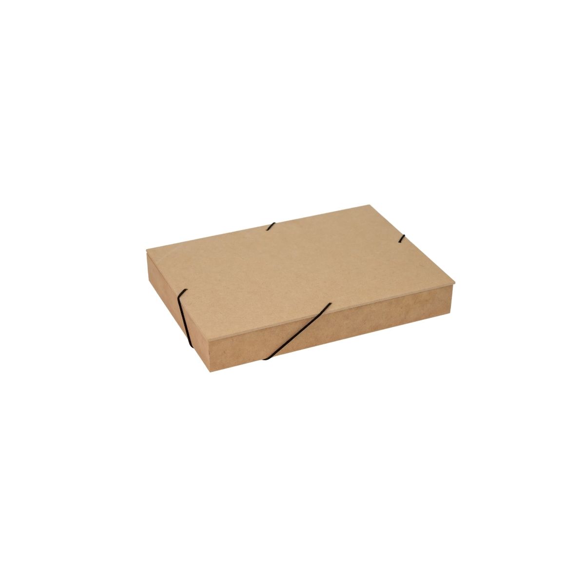 Caixa MDF Pasta Com Elástico 30x21x4cm