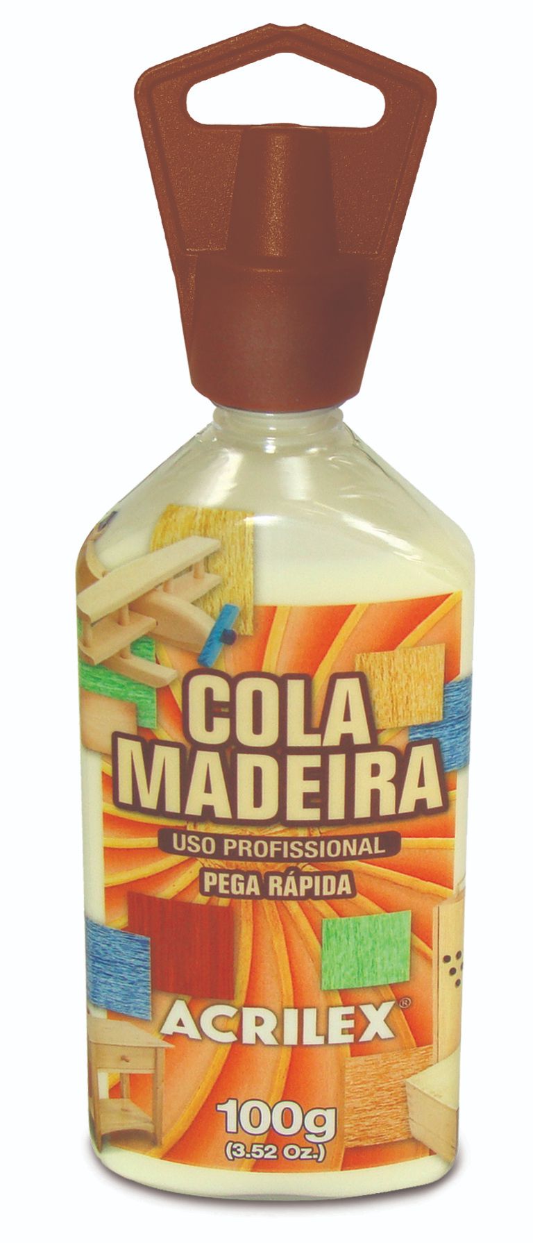 Cola Madeira Acrilex 100g
