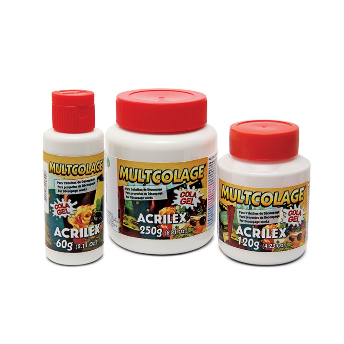 Multcolage Cola Gel Acrilex
