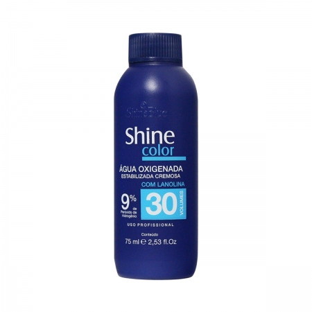 Água Oxigenada Shine Color 30 Volumes 75ml - Shine Blue
