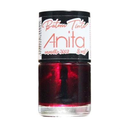 Batom Tinta 3002 Vermelho 8ml - Anita
