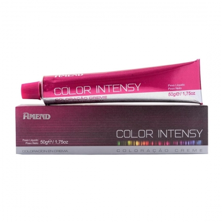 Coloração Color Intensy Proteína da Seda 10.1  Louro Claríssimo Acinzentado 50g - Amend