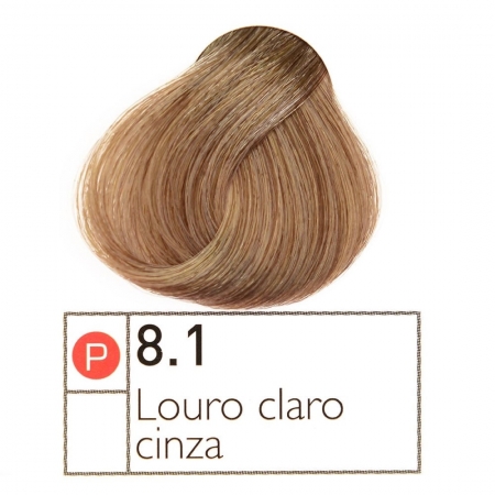 Coloração Instantly Collor Louro Claro Cinza 8.1 - Alpha Line