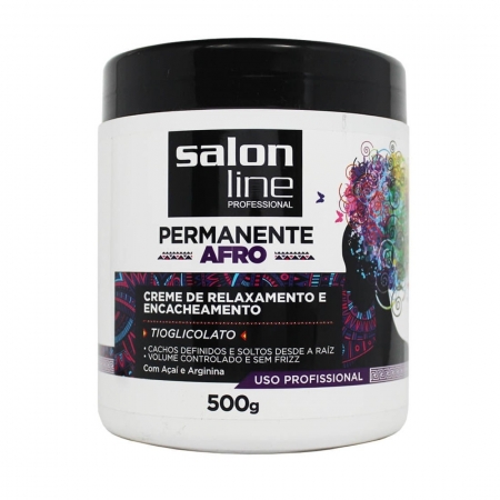 Permanente Afro 500g - Salon Line