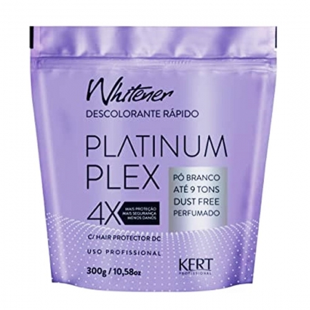 Pó Descolorante Whitener Platinum Plex 300g - kert
