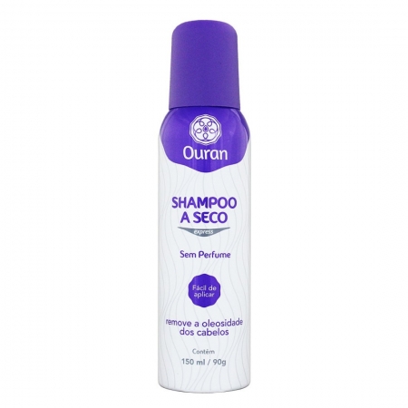 Shampoo a Seco Express Sem Perfume 150ml - Ouran