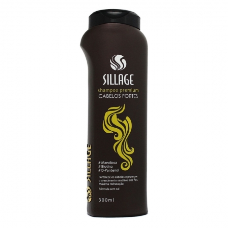 Shampoo Premium Cabelos Fortes 300ml - Sillage