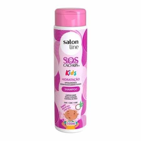 Shampoo S.O.S Cachos Kids 300ml - Salon Line