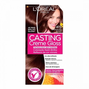 Coloração Casting Creme Gloss 415 Chocolate Glacê - L'Oréal
