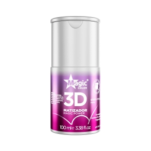 Gloss Matizador 3D Platinum  Efeito Pérola 100ml - Magic Color Profissional