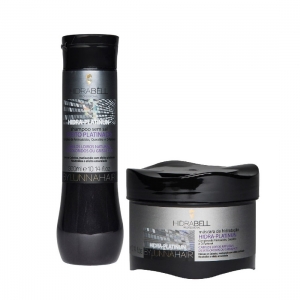 Kit Shampoo e Máscara Hidra Platinum Efeito Platinado - Hidrabell