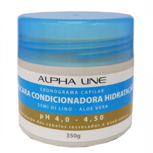 Máscara Condicionadora Hidratação 350g - Alpha Line