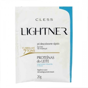 Pó Descolorante Lightner Proteínas do Leite 20g - Cless
