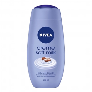Sabonete Líquido Creme Soft Milk 250ml - Nivea