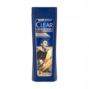 Shampoo Men Anticaspa Sports Limpeza Profunda 400ml - Clear