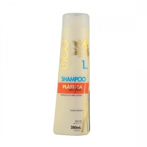 Shampoo Plástica dos Fios Nano Argan 1 Step 280ml - Eico