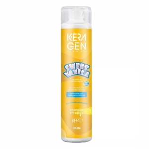 Shampoo Sweet Vanila Keragen Sensação 300ml - Kert