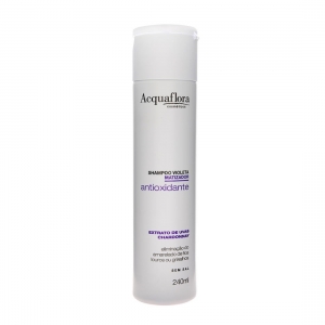 Shampoo Violeta Matizador Antioxidante Sem Sal 240ml - Acquaflora