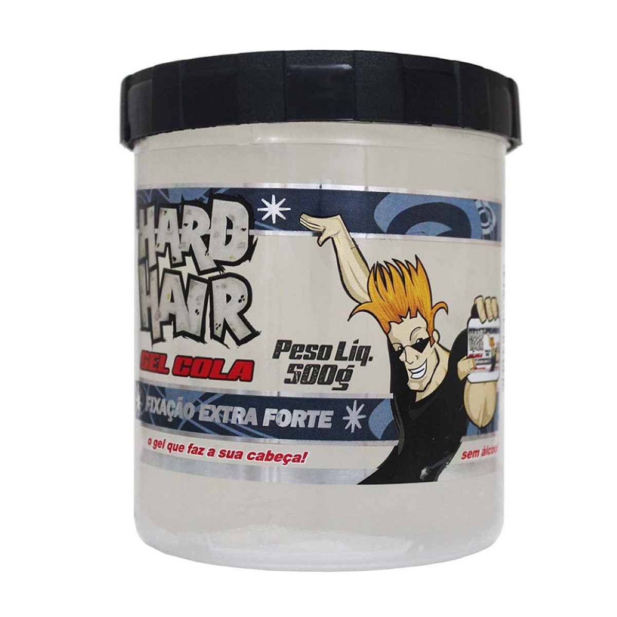 Gel Cola Fixação Extra Forte 1Kg - Hard Hair