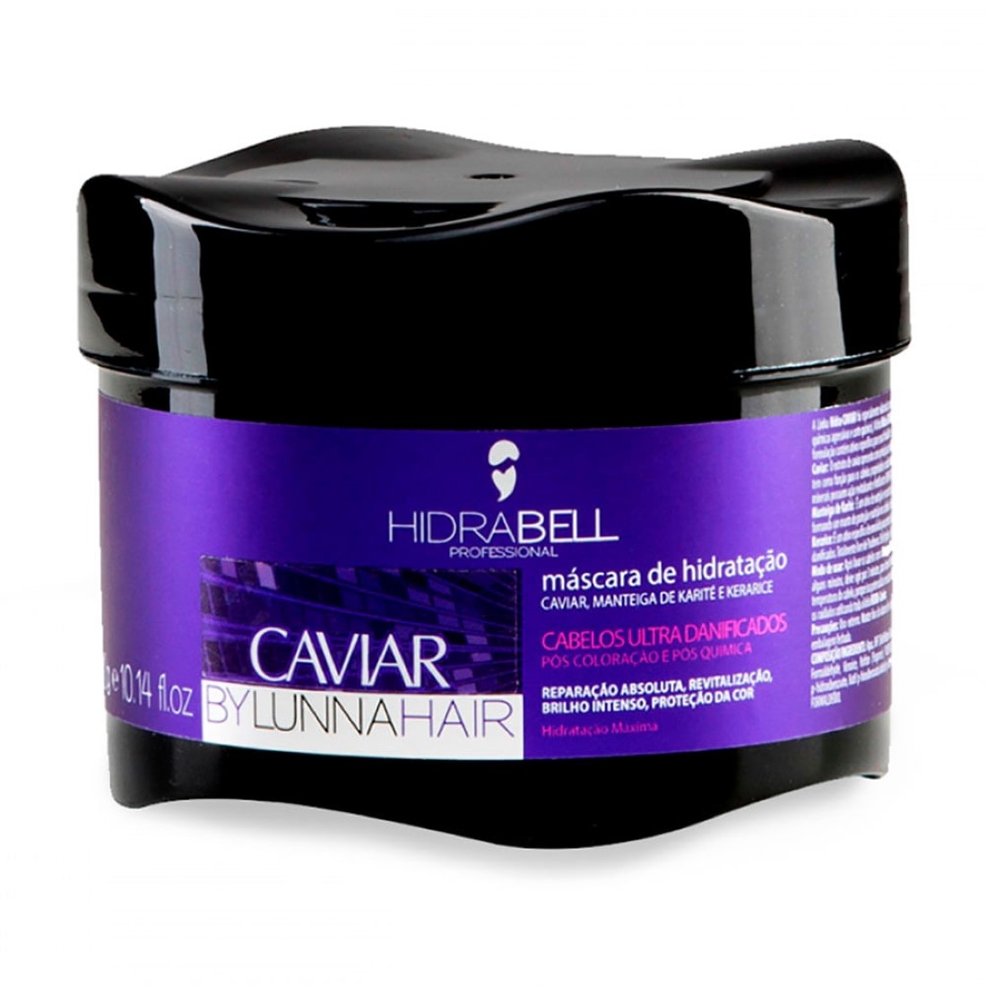 Máscara de Hidratação Hidra Caviar 250g - Hidrabell