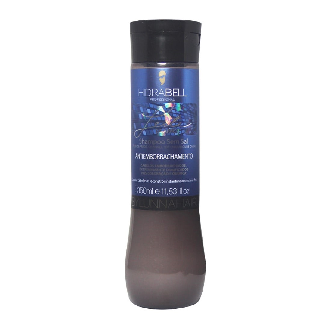 Shampoo Antiemborrachamento Leite de Arroz 350ml - Hidrabell