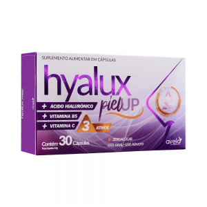HYALUX Hidratação Profunda Anti-Rugas p/ Pele Radiante 30cp