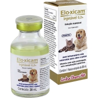 Anti-Inflamatório Chemitec Elo-xicam Injetável 0,2 % para Cães e Gatos