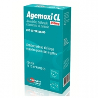 Antibiótico Agemoxi CL 250 mg - 10 comprimidos