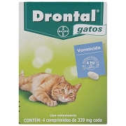 Drontal Plus Gatos Sabor Carne - Bayer