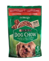 KIT 15 Sachês Dog Chow Adultos Raças Minis e Pequenas Sabor Carne 100g