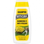 Shampoo Matacura Sarnicida e Anti-Pulgas
