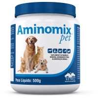 Suplemento Para Cães E Gatos Aminomix Pet 500g   Vetnil