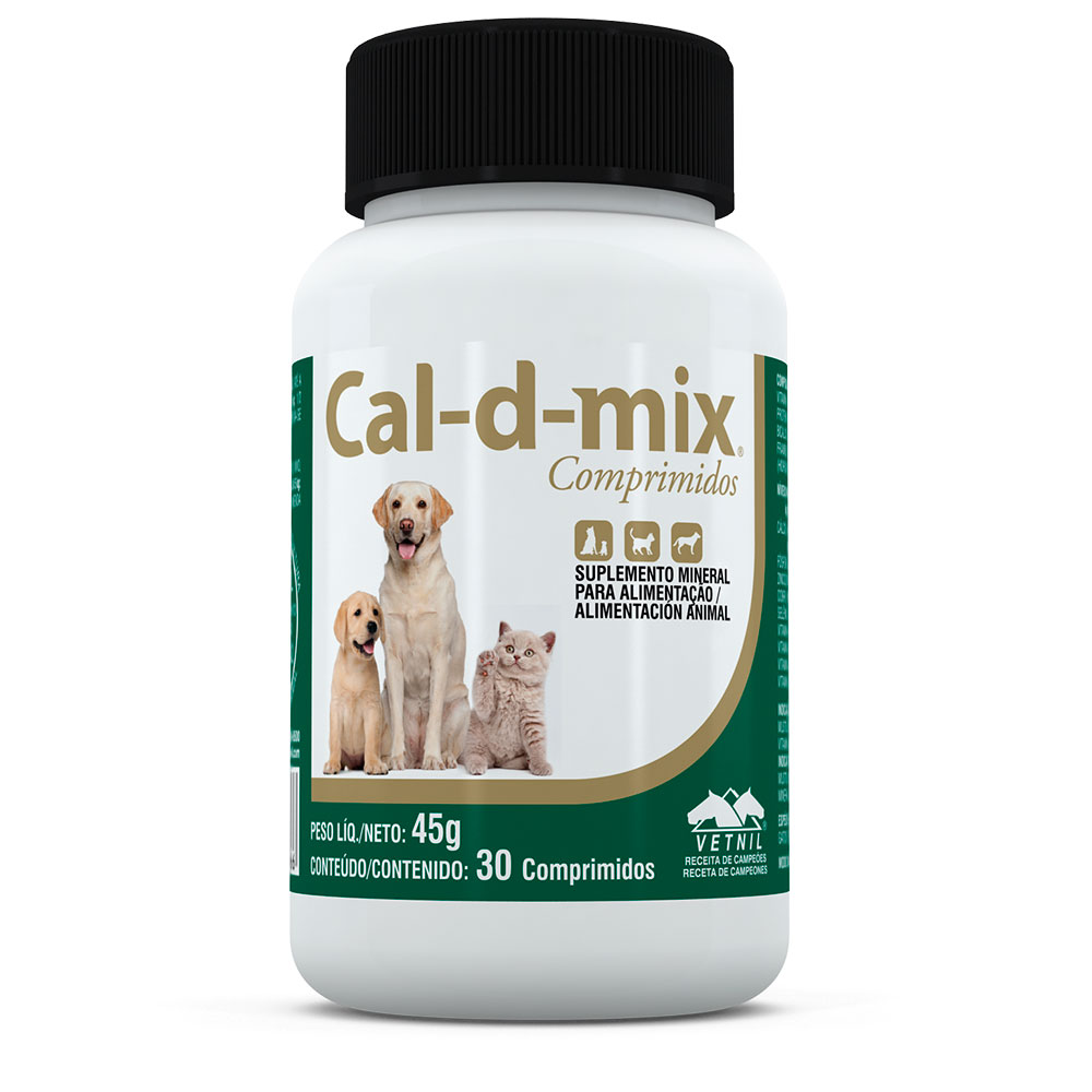 Cal-d-mix 30 comprimidos