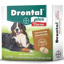Drontal Plus Bayer para Cães até 35 Kg
