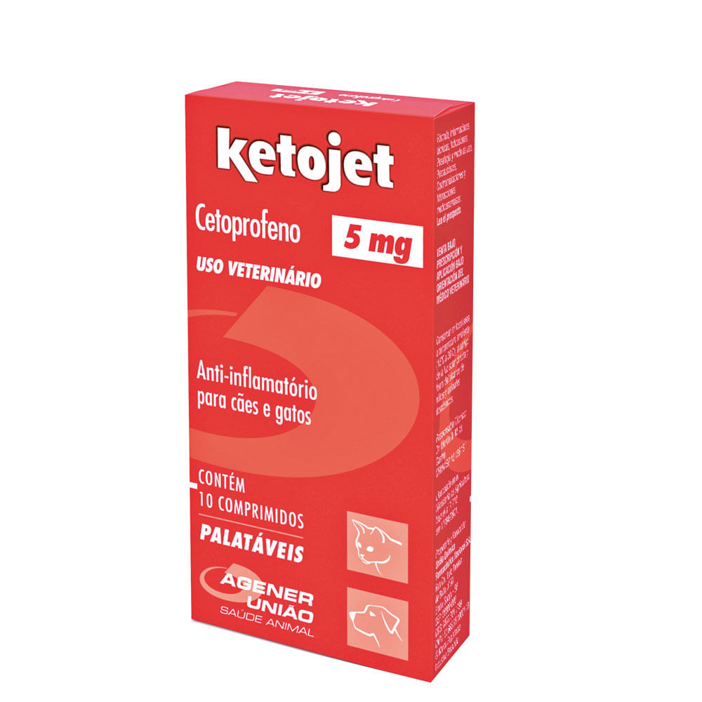 Ketojet Cetoprofeno 5 mg Agener União