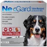 NexGard 25,1-50kg com 3 comprimidos Antipulgas e Carrapatos