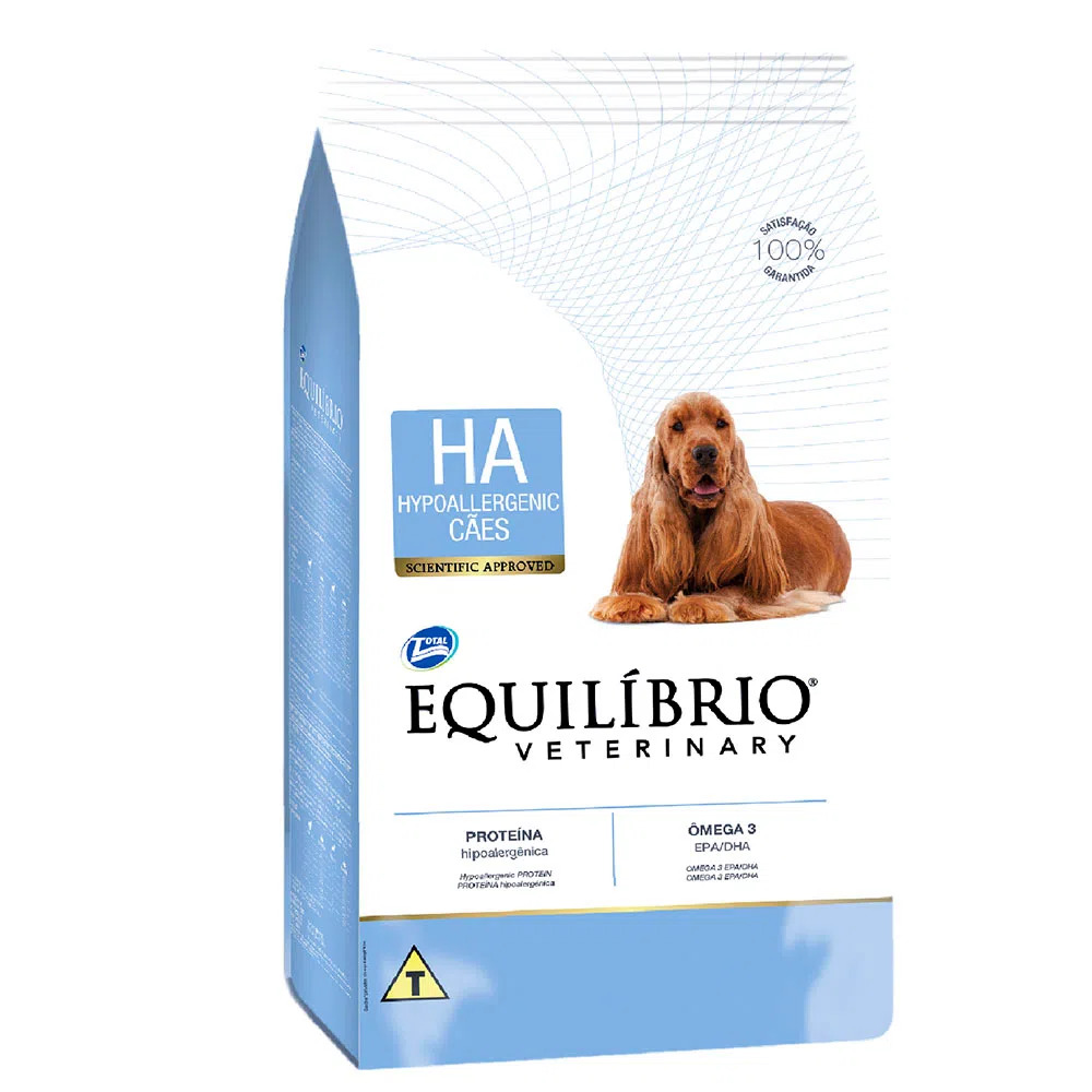 Ração Equilíbrio Veterinary Hypoallergenic Cães 2 kg