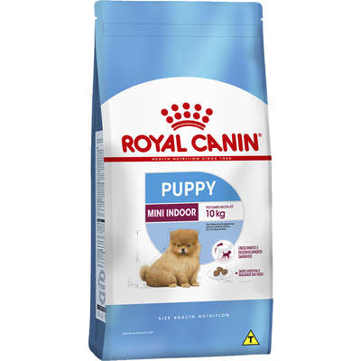 Ração Royal Canin Mini Indoor Junior para Cães Filhotes 2,5 Kg