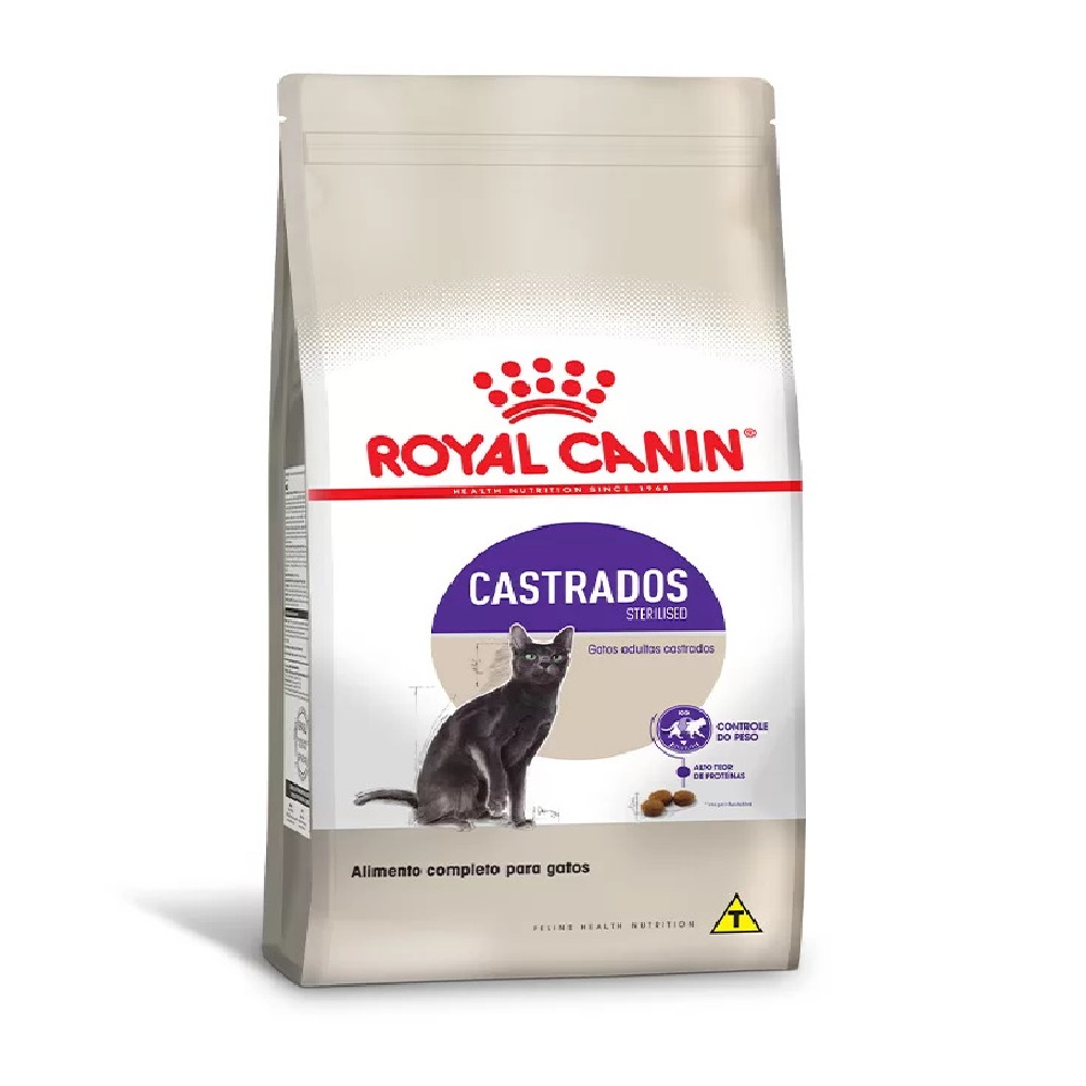 Ração Royal Canin Sterilised para Gatos Adultos Castrados 1,5 kg