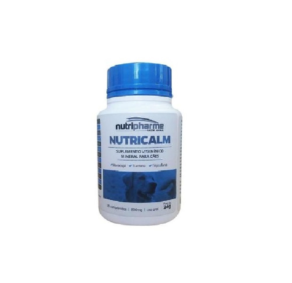 Suplemento Vitamínico Nutripharme Nutricalm 24g