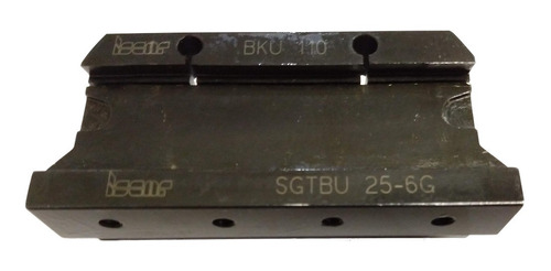 Bloco porta lâmina tipo bedame referência Iscar SGTBU25-8 com quadrado de 25 mm para lâmina de 44 mm