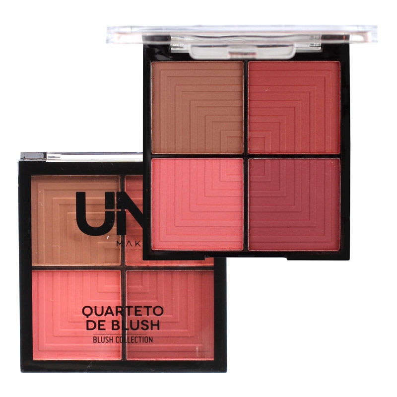Paleta Quarteto de Blush Collection - Uni Make up Cor C (UNBS103DS)