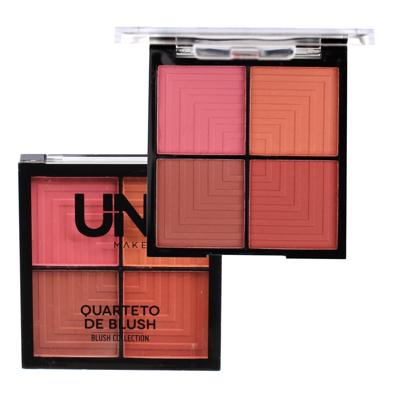 Paleta Quarteto de Blush Collection - Uni Makeup Cor A (UNBS103DS)