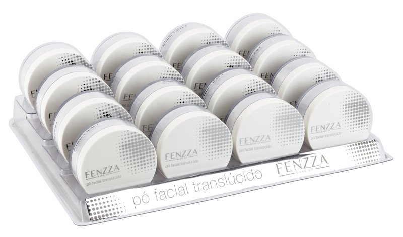 PO FACIAL TRANSLUCIDO FENZZA (FZ34009) Box com 24un.