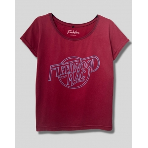 T-Shirt Fleetwood Mac Gola Canoa