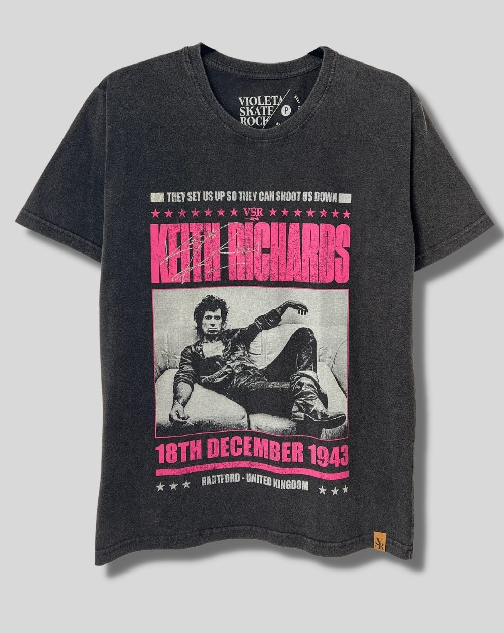 Camiseta Keith Richards
