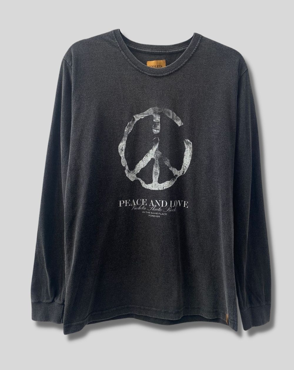 Camiseta Manga Longa Rock and Peace