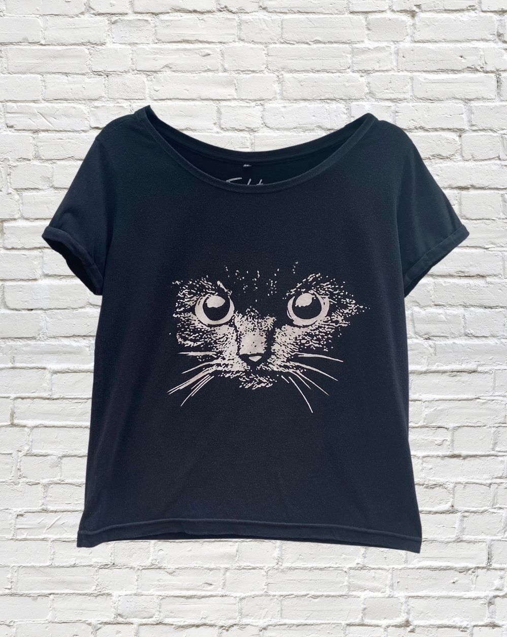 T-Shirt The Cat Gola Canoa