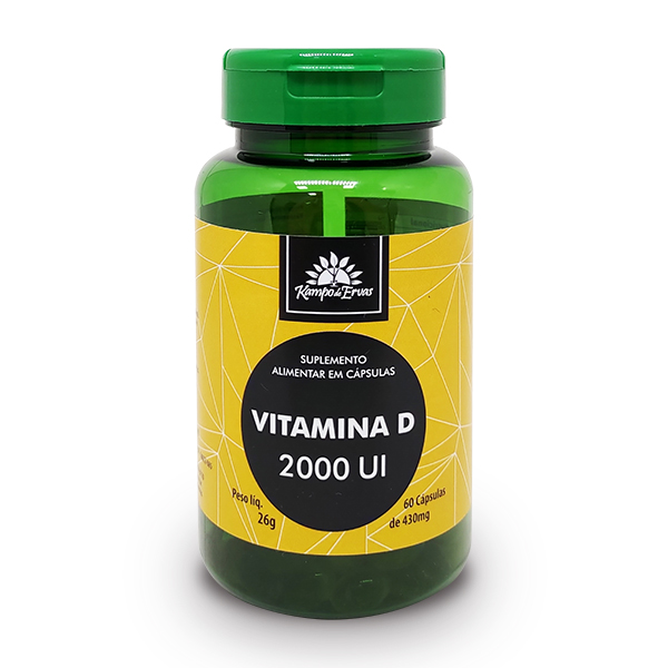 Vitamina D 2000 UI (60 cápsulas de 430mg)