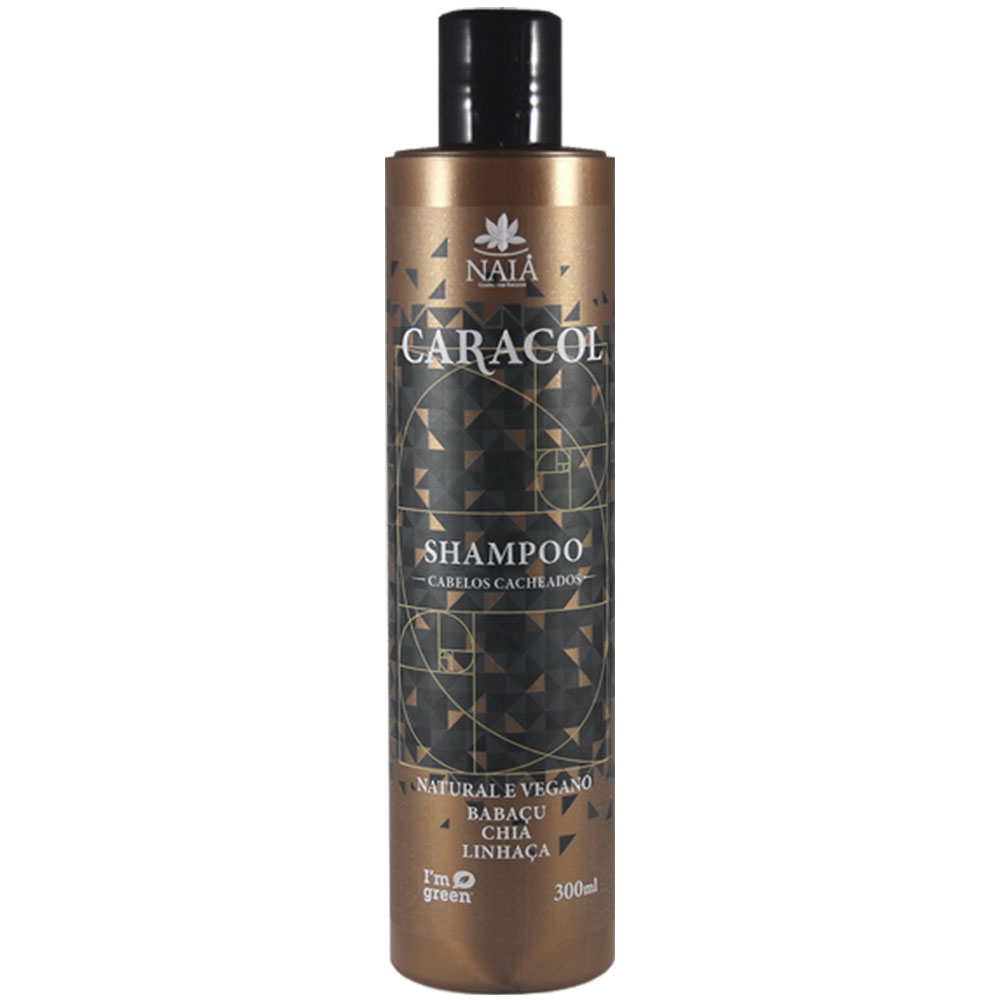 Shampoo Naiá Caracol - Natural e Vegano